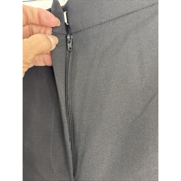 Elie Tahari Womens Blk Dress Ankle Dress Trousers 10 Career Professional New - Picture 2 of 16
